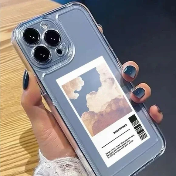 ⚠️Clearance🫧iPhone 13/Pro/Pro Max Cute Trendy Clouds iPhone Case Brand New - Picture 4 of 4